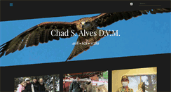 Desktop Screenshot of chadalvesdvm.com